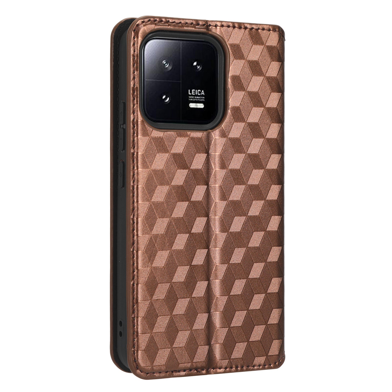 For Xiaomi 13 Pro 5G Rhombus Pattern Imprinted PU Leather Flip Phone Wallet Cover Magnetic Auto-absorbed Stand Shockproof Phone Case For Xiaomi 13 Pro 5G Rhombus Pattern Imprinted PU Leather Flip Phone Wallet Cover Magnetic Auto-absorbed Stand Shockproof Phone Case